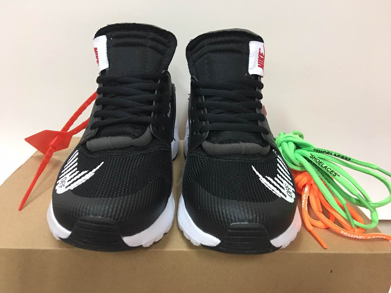 Off-white Nike Air Huarache 4 Black White Shoes